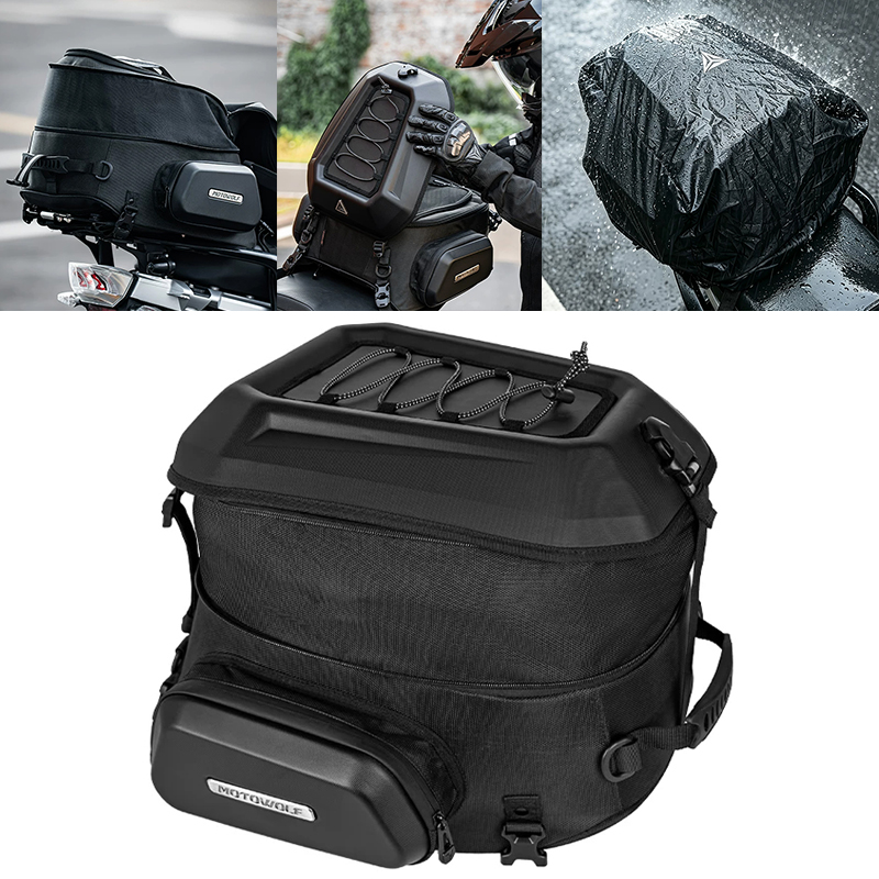 Panniers Waterproof Rear - Tas Pannier Belakang Motor Tahan Air