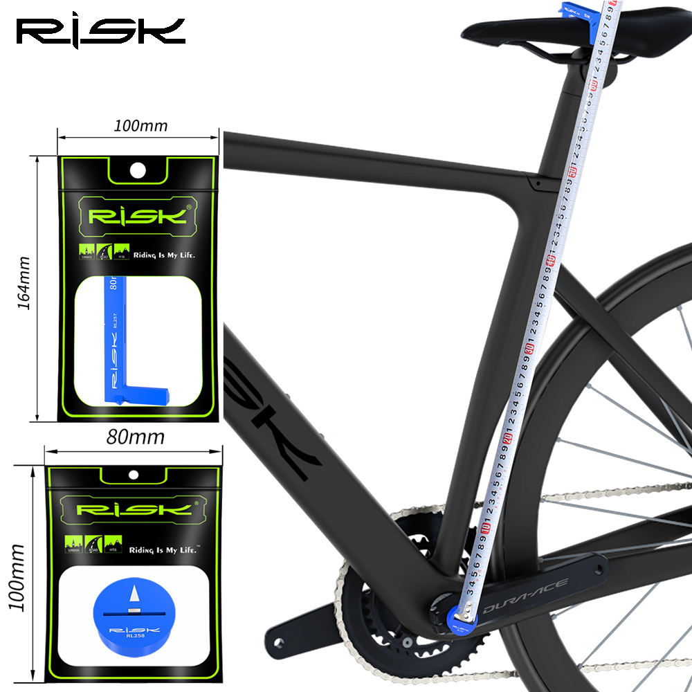 Commuting By Bike - Alat Pengukur Tinggi Jok Sepeda RISK
