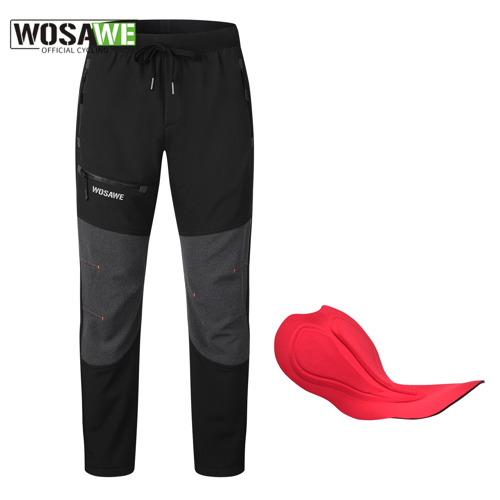 Cycling Commute Pants - Celana Berlapis untuk Bersepeda Pria WOSAWE,