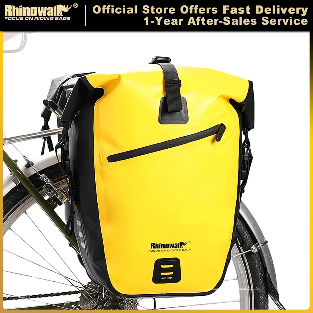 Tas Sepeda Tahan Air Rhinowalk - Panniers Waterproof Rear ulasan dan harga