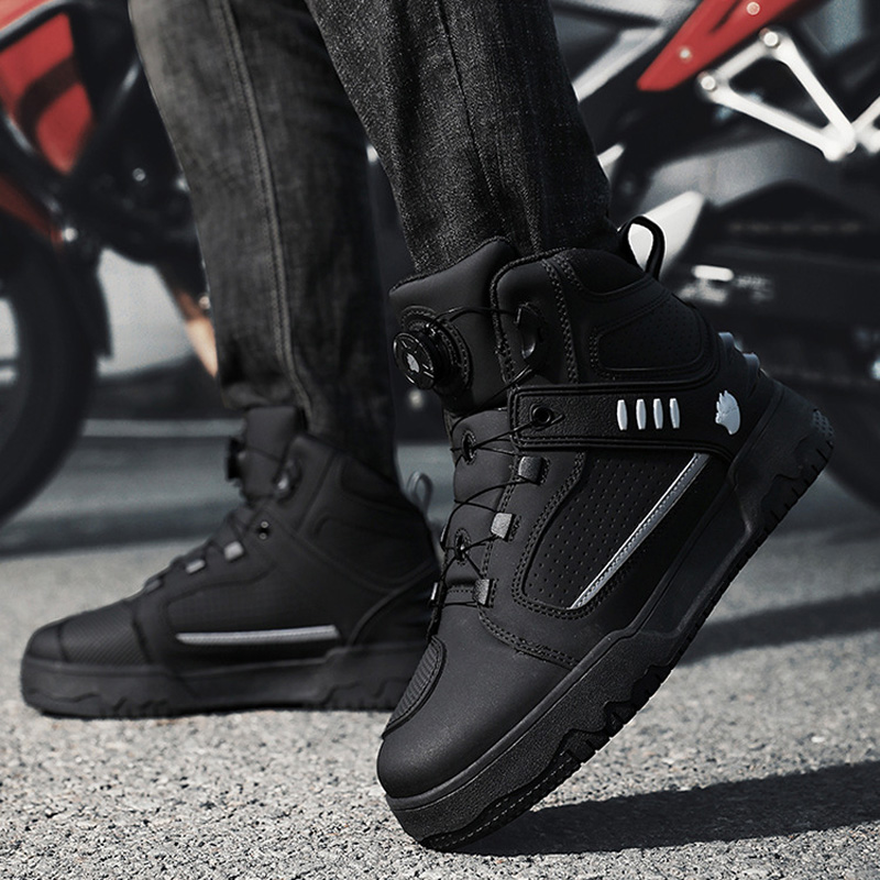 Sepatu Bot Motor Pria, Tahan A - Cycling Commute Shoes ulasan dan harga
